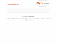 Tablet Screenshot of gomiddleeast.com